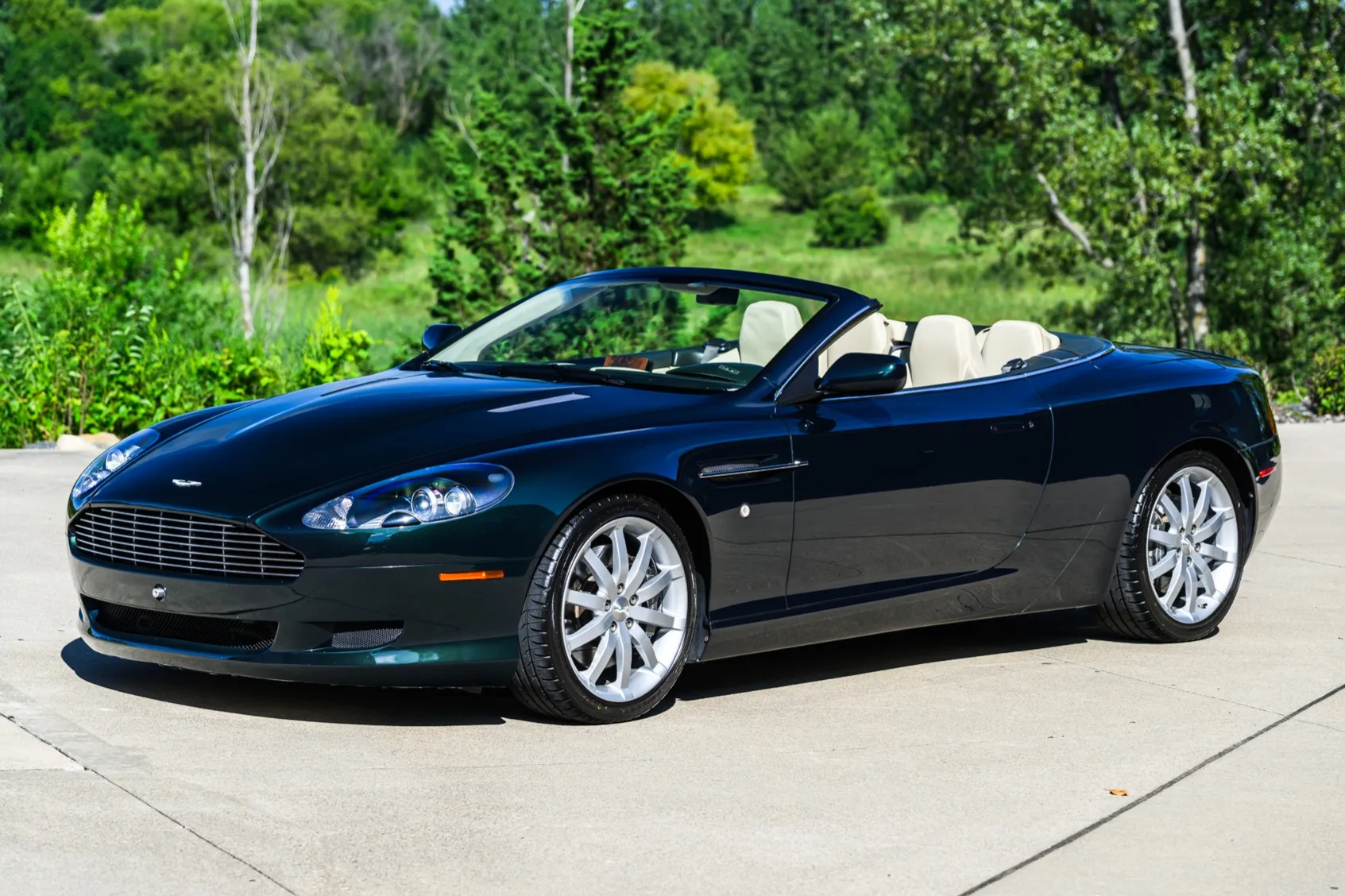 2006 Aston Martin DB9 Volante VIN SCFAB02A56GB05092